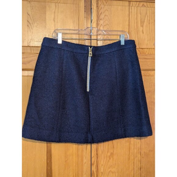 STS Sail To Sable Skirt Size 12 Mini Skirt Navy Blue Academia Preppy - Picture 5 of 9